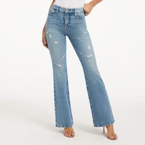Good American Good Classic Bootcut Jeans, NWT, size 6/28
